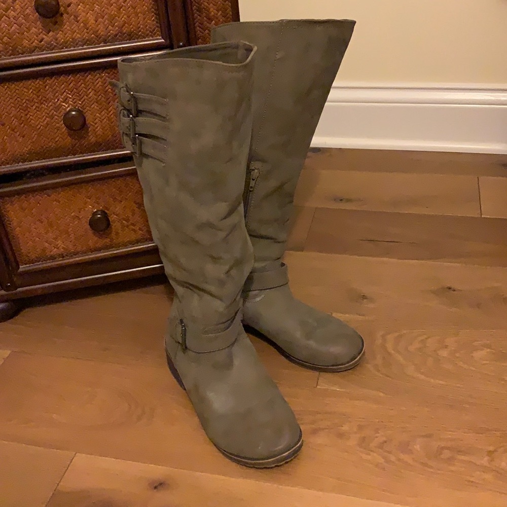 Suede Boots